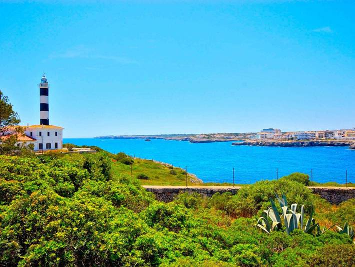 Ferienwohnung für 6 Personen, mit Balkon und Terrasse sowie Ausblick in Portocolom
