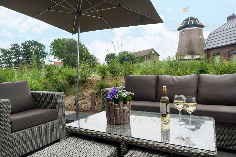 Droomvilla Vakantiehuizen — Zicht op de Molen in Egmond aan den Hoef, Noord-Holland - Nordseeküste