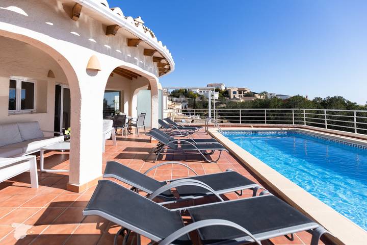 Casa rural para 6 personas, con jardín además de vistas al mar y terraza en Benitachell - 4