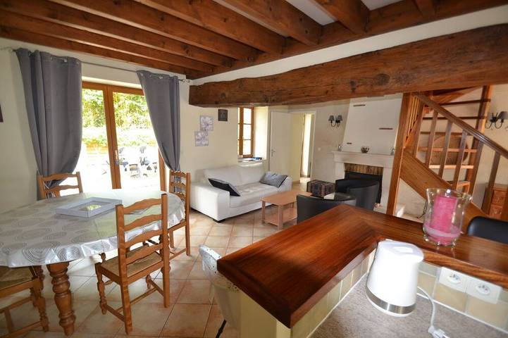 Maison de vacances pour 6 personnes, avec jardin et terrasse, animaux acceptés
