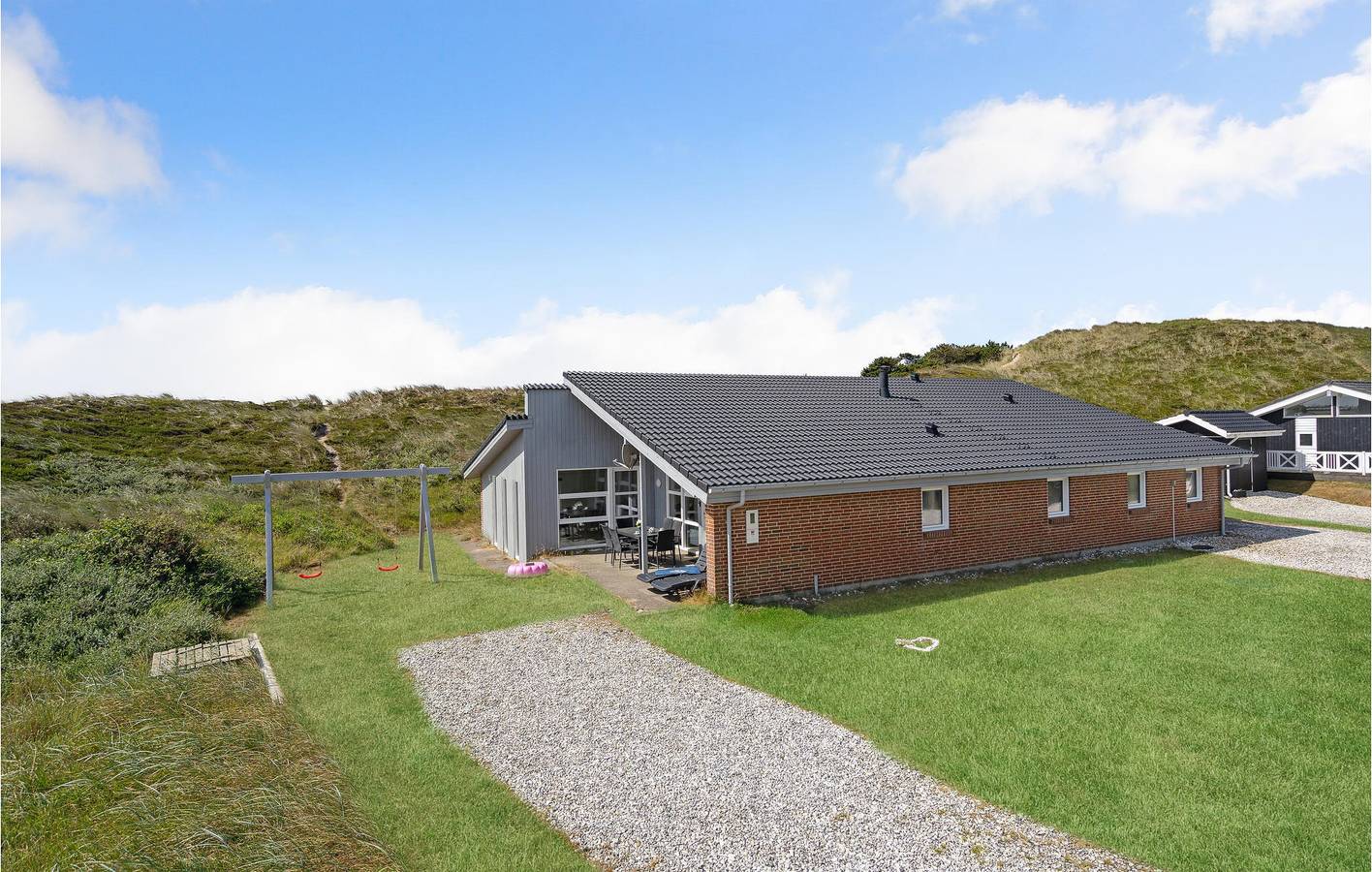 Feriehus for 10 personer med terrasse in Ringkøbing, Holmsland Klit