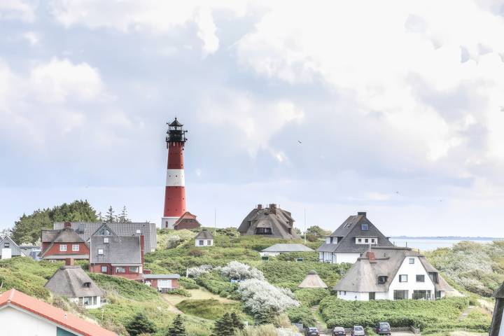 Ferienhaus mit meerblick für 5 Personen, mit Terrasse und Garten sowie Ausblick in Hörnum - 2