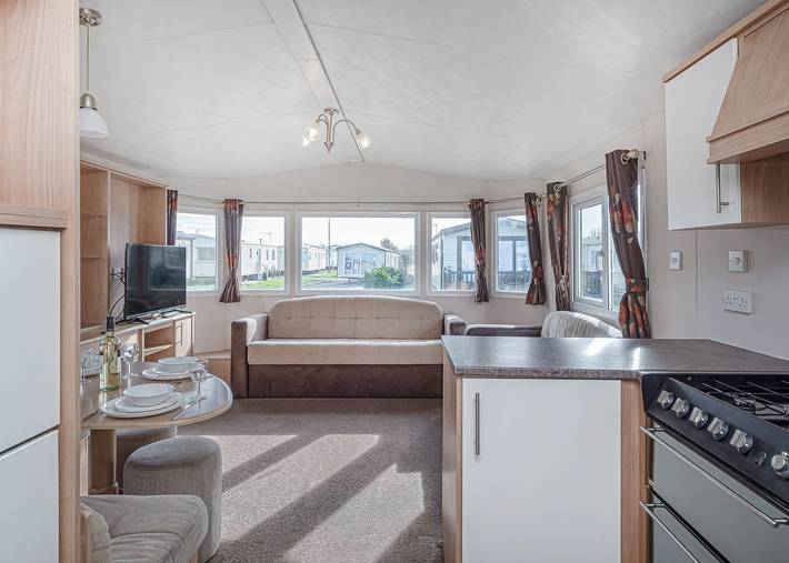 Caravan for 8 people in Rhyl