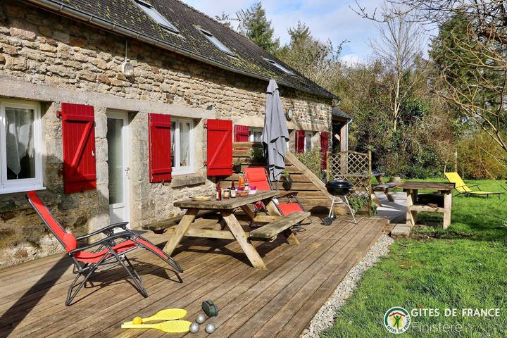 Gîte for 2 people, with garden and terrace, with pets - 1