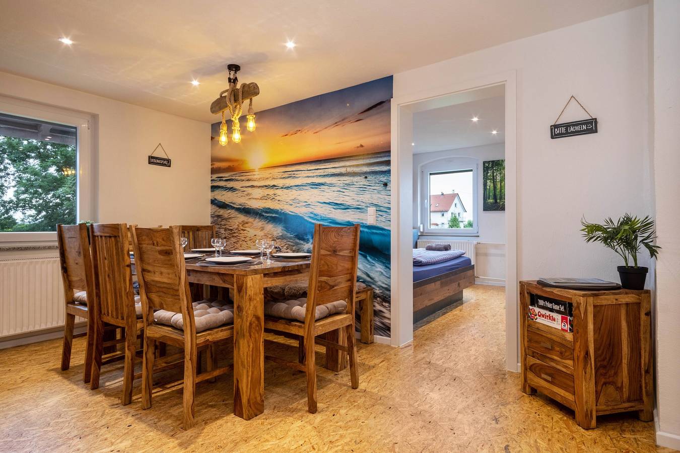Ganze Wohnung, Ferienwohnung Ellenweiler für bis zu 15 Personen mit WLAN, Terrasse und Garten in Friedrichshafen, Region Bodensee-Oberschwaben