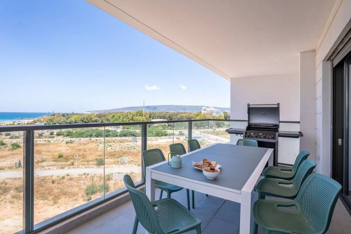 Appartement de vacances pour 8 personnes, avec balcon