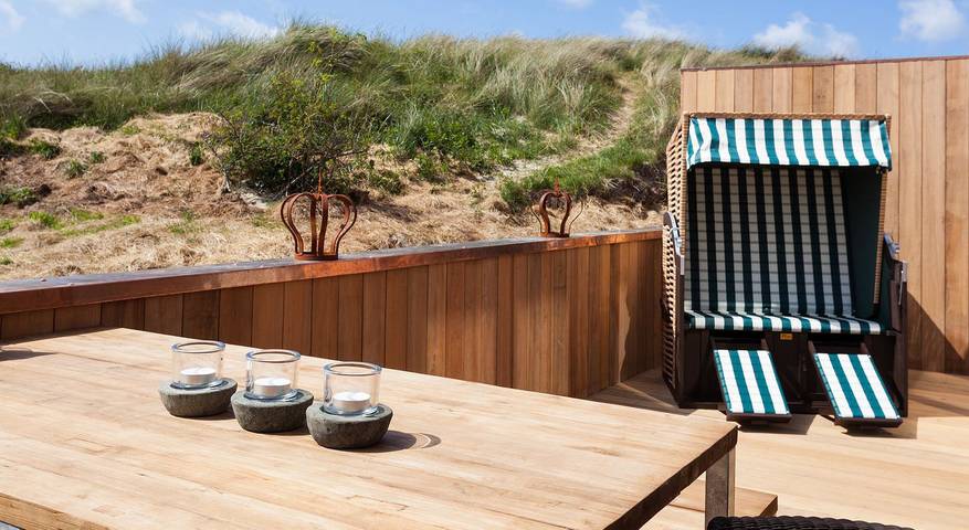 Ferienhaus für 8 Personen, mit Balkon und Balkon/Terrasse sowie Terrasse und Garten auf Juist