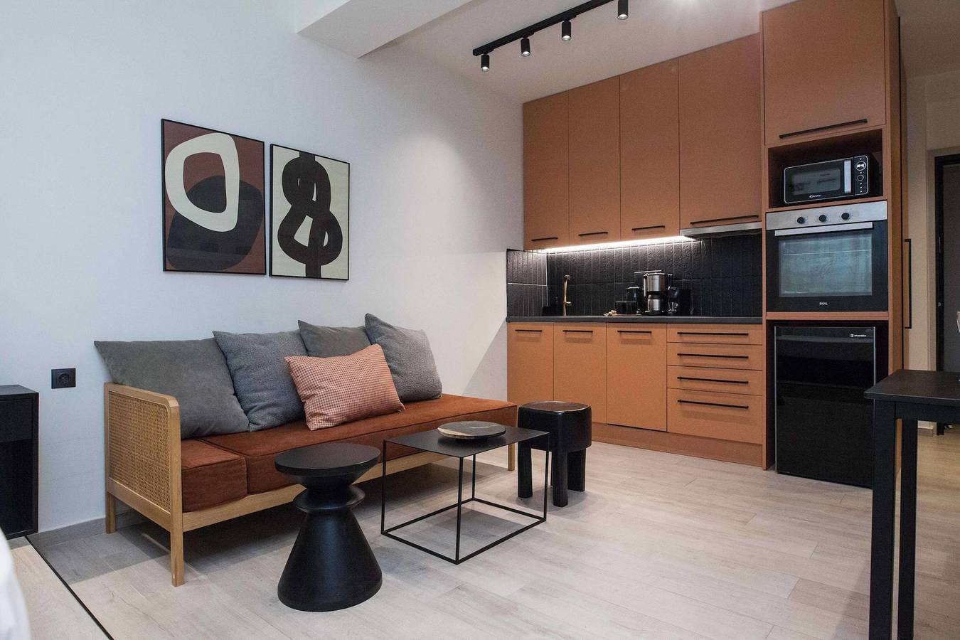 Gehele studio, Lovely Brand New Studio near Victoria Metro in Centraal deel van Athene, Athene