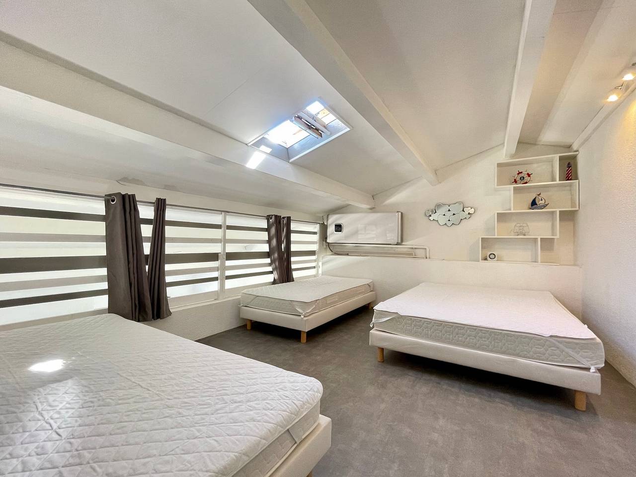 Ganze Wohnung, Klimatisierte Wohnung für 6 Personen mit Kanalblick und Parkplatz in Sète in Sete, Côte d'Améthyste