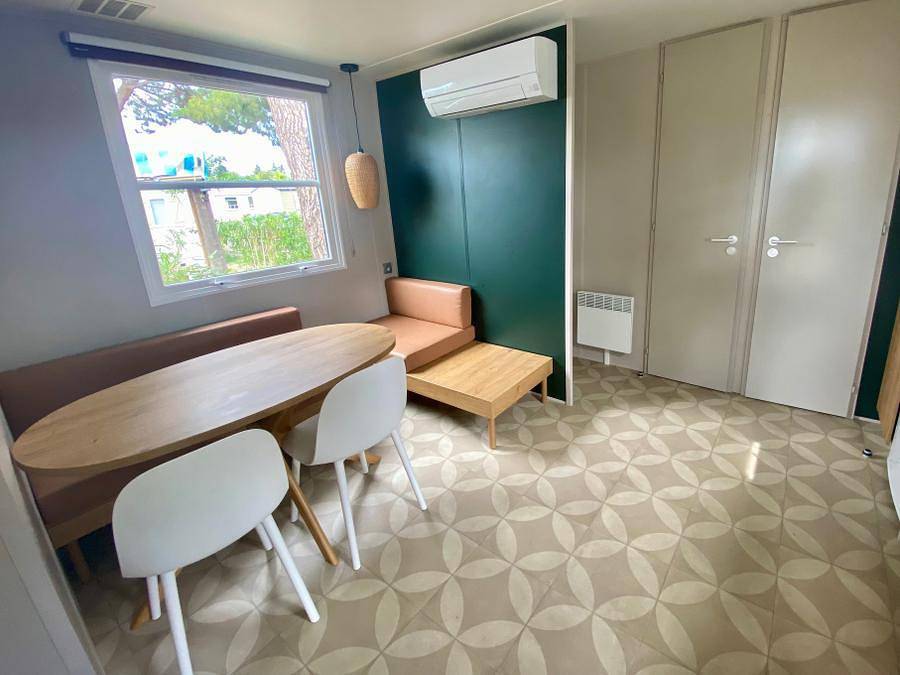 Camping les Jardins d'Agathe ****  - Mobilheim 4 personen - Cottage Stella Maris 4Pers. 2Ch Klim. in Grau d’Agde, Agde