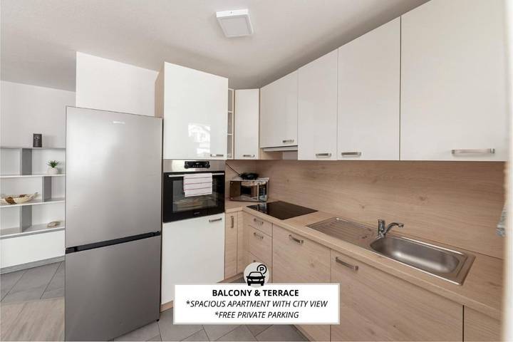 Appartement de vacances pour 2 personnes, avec vue et terrasse