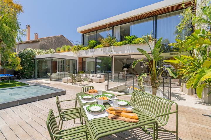 Ferienhaus für 7 Personen, mit Garten und Pool sowie Terrasse in Calanques - 3