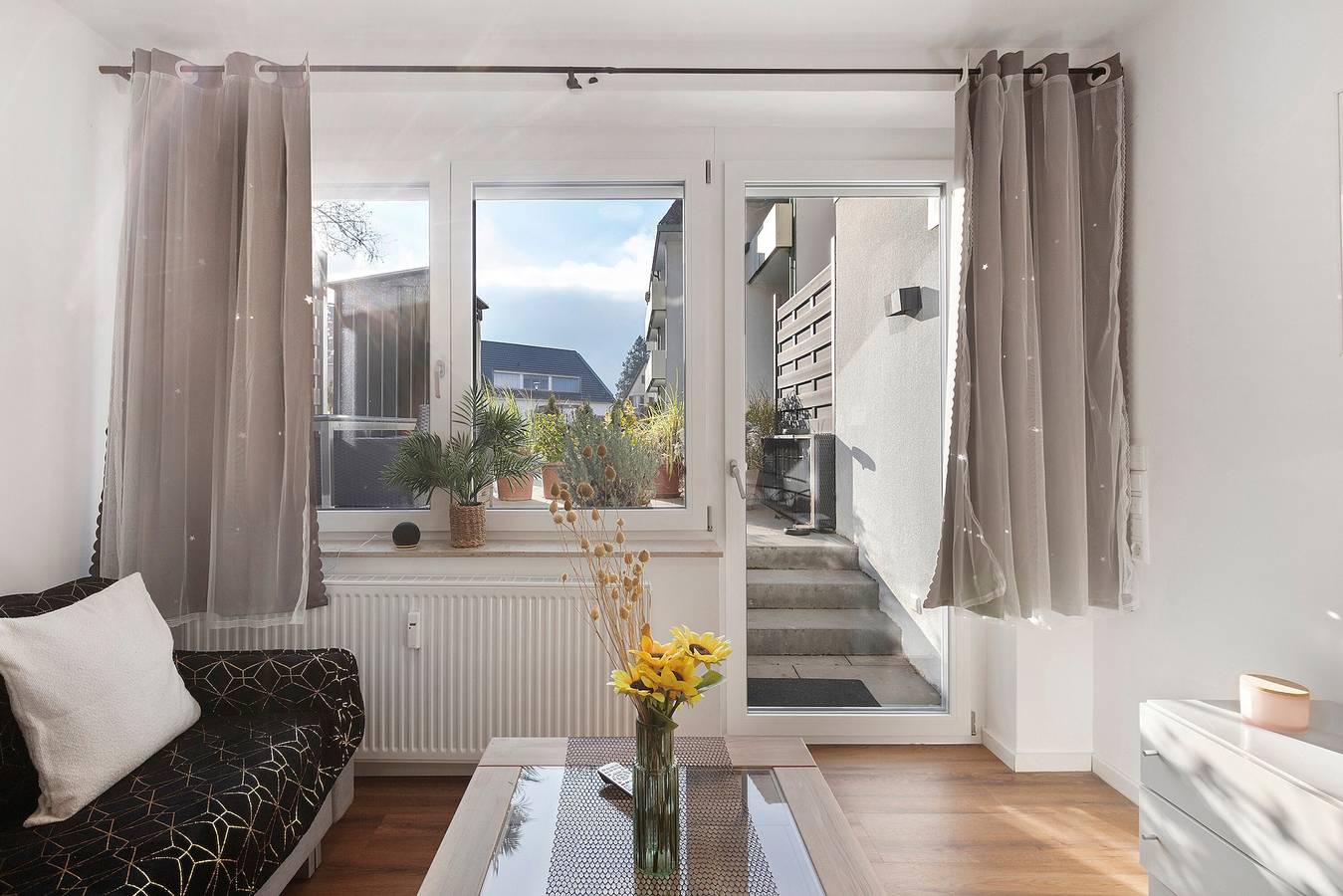 Apartamento entero, Apartamento 'Domus Lux 53' con terraza privada y wifi in Bad Säckingen, Selva Negra (zona sur)