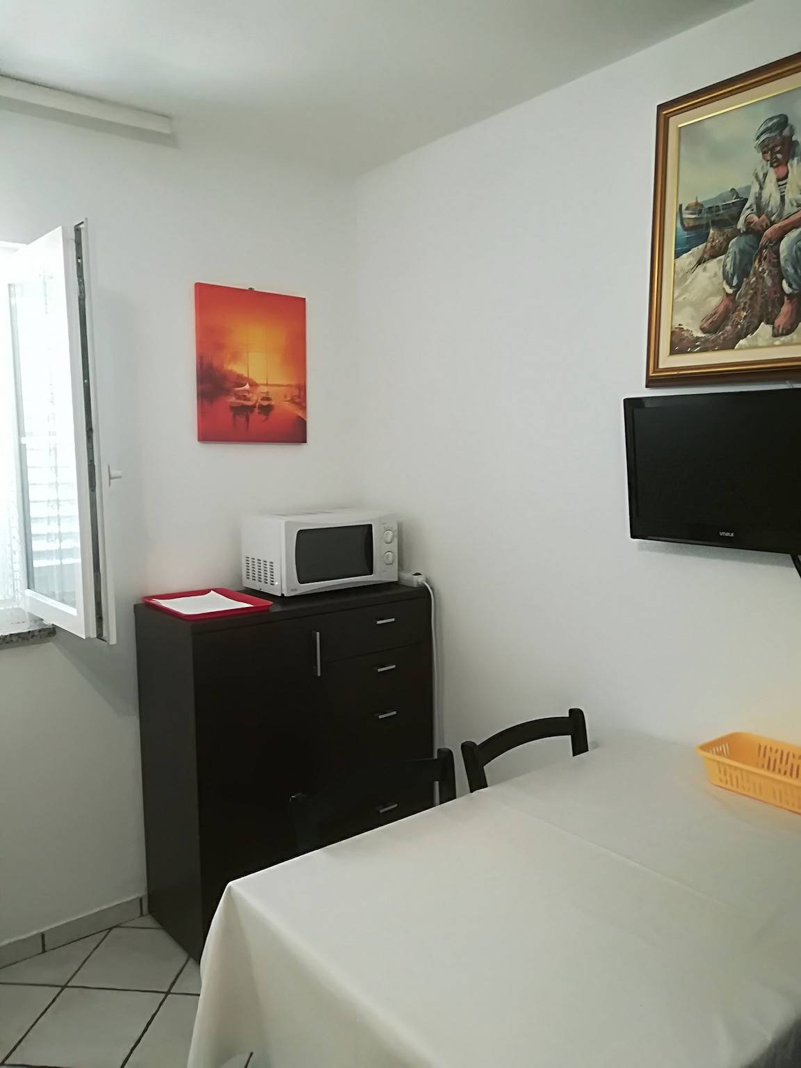 Cijeli apartman, Ferienwohnung in Novi Vinodolski mit Meerblick, Terrasse, Klimaanlage, W-Lan (3667-2) in Novi Vinodolski, Primorsko-goranska županija
