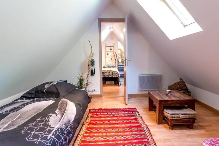 Location de vacances pour 4 personnes, avec Jacuzzi ainsi que Terrasse et Jardin dans Saint-Vincent-des-Bois - 2