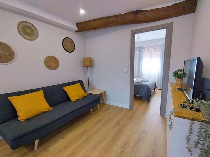 Gîte pour 4 personnes, avec vue et jardin à Bierge - 2