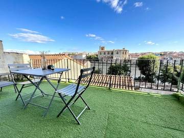 Gîte pour 2 personnes, avec jardin et vue à Bourg-de-Péage