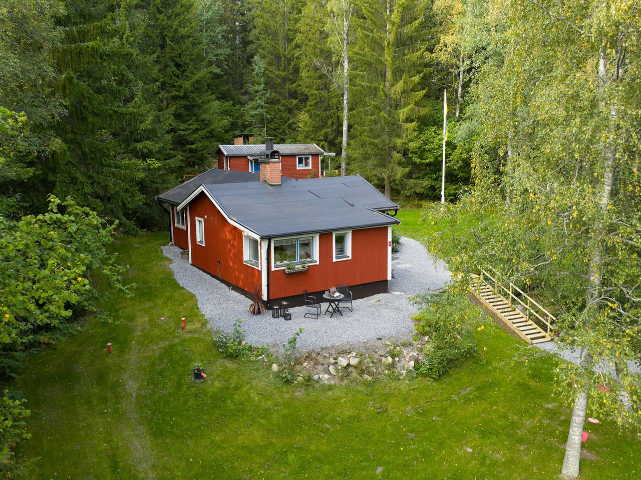 Paradislyckan in Huddinge, Schwedische Ostsee