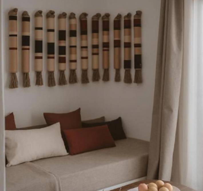 Location de vacances pour 5 personnes, avec Vue sur l’océan ainsi que Balcon et Terrasse dans Agia Anna - 4