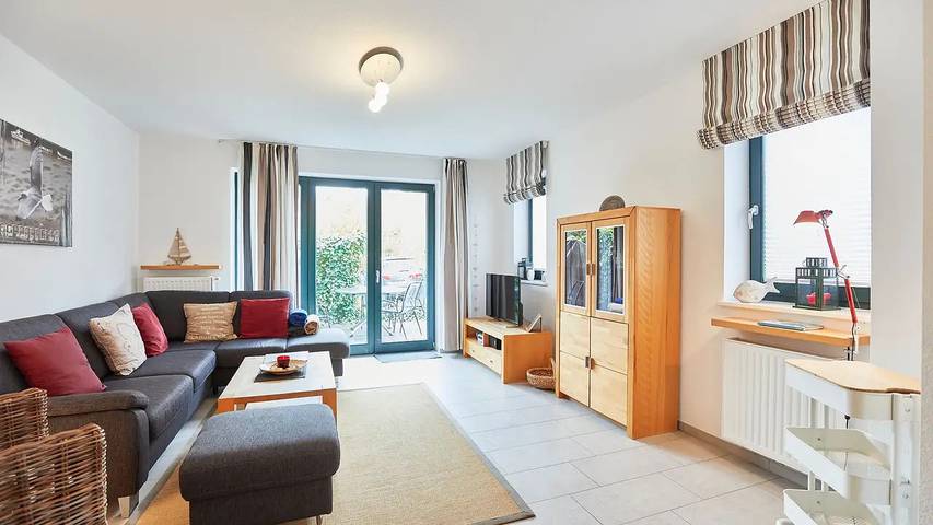 Ferienhaus für 5 Personen, mit Terrasse und Sauna auf Borkum