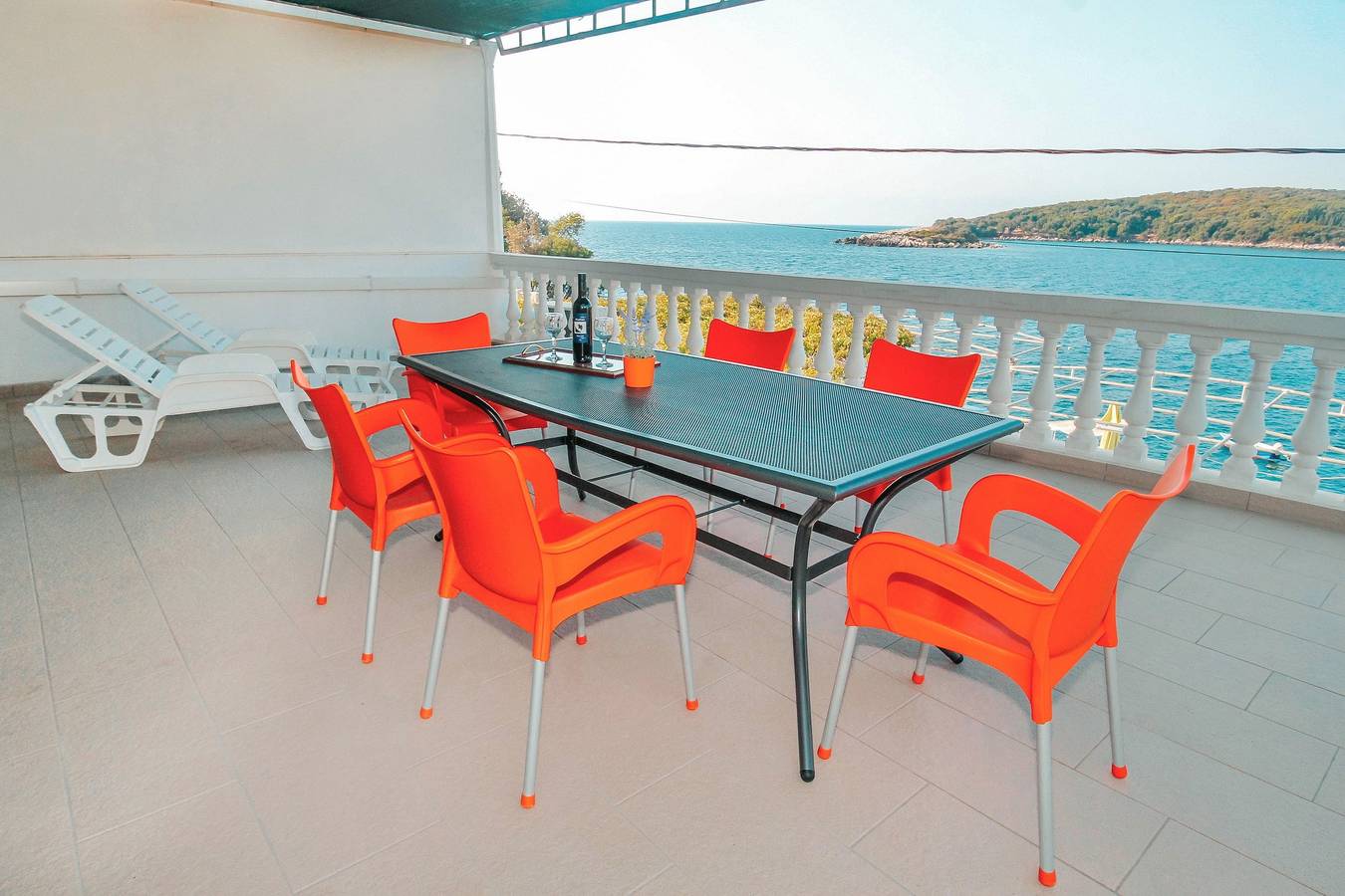 Appartamento intero, Appartamento vacanze per 4 persone con vista oceano in Molunat, Dubrovnik-Neretva