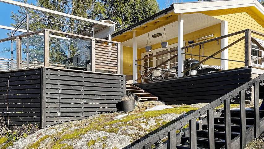 Ferienhaus für 8 Personen, mit Sauna, mit Haustier