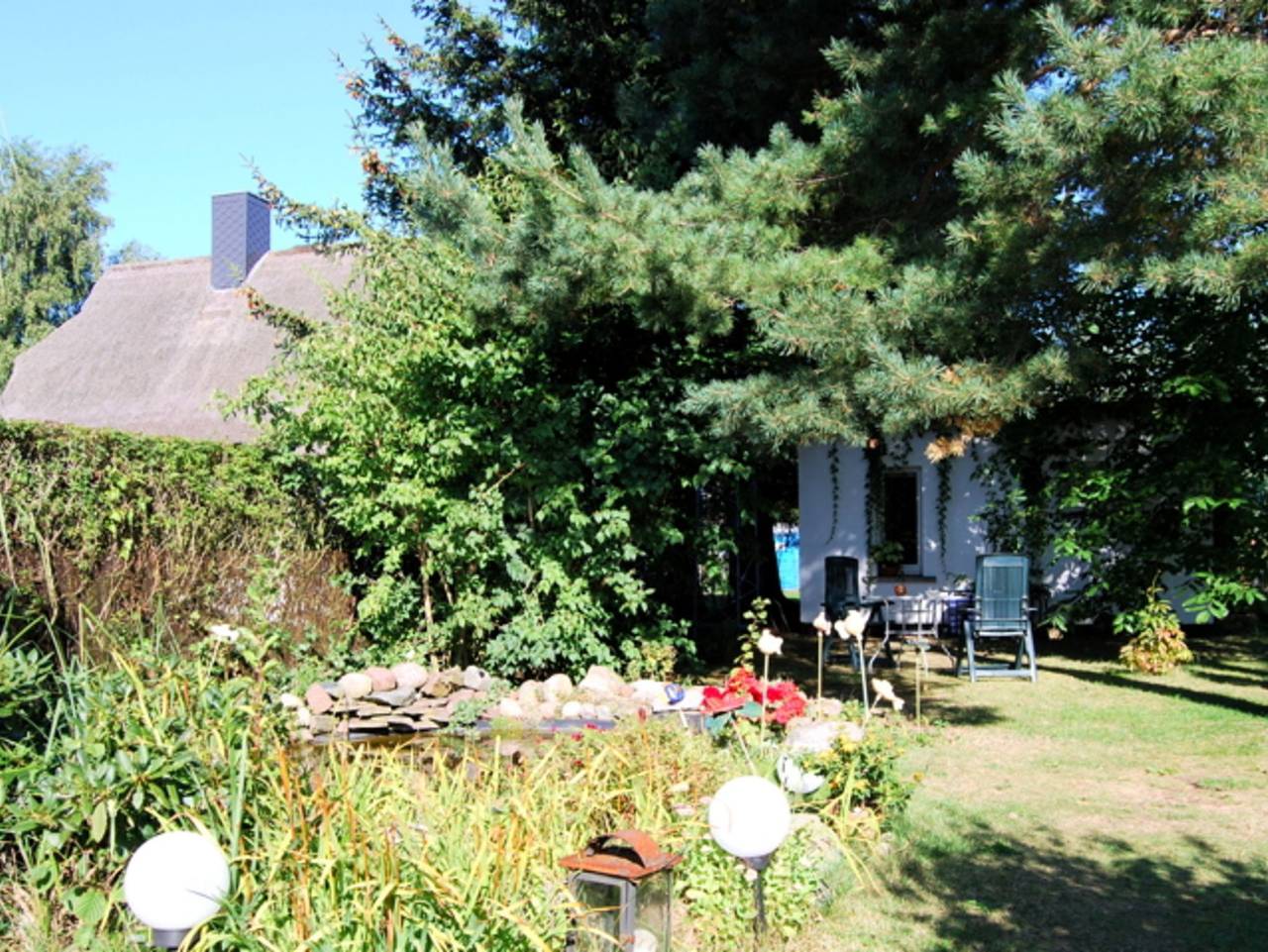 Ganze Ferienwohnung, Ferienhaus mit großem Garten - Ferienbungalow in Bodstedt, Fuhlendorf