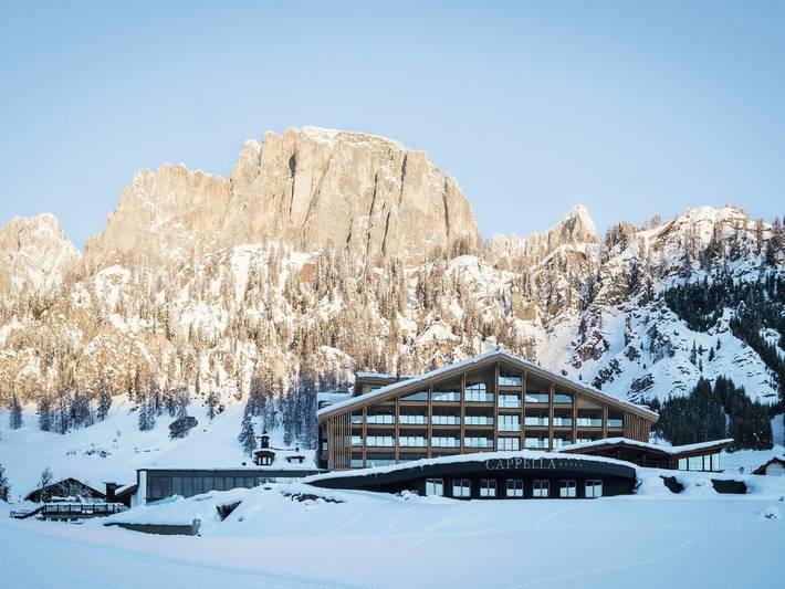 Hotel für 4 Personen, mit Garten in Colfosco