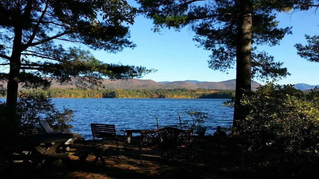 Squam Lake, atemberaubende Aussicht, privater friedlicher Rückzugsort in Moultonborough, Squam Lake