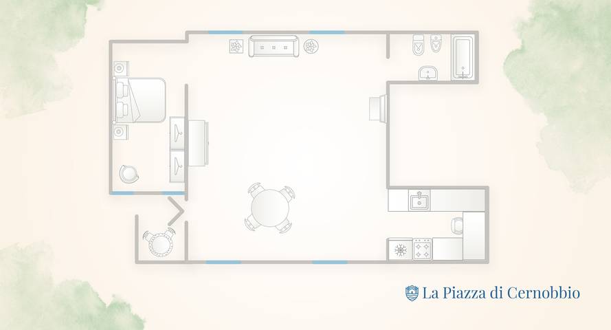 Ganze Wohnung, La Piazza di Cernobbio in Holmes Lido (Cernobbio), Cernobbio