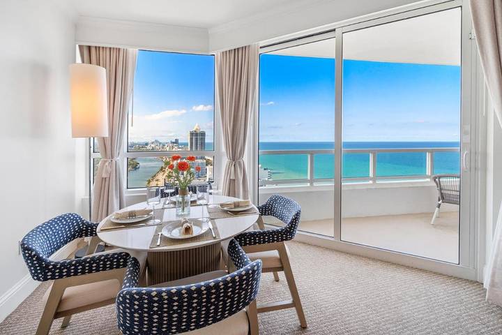 Apartahotel para 2 personas, con jardín además de sauna y piscina, Se admiten mascotas en Miami Beach