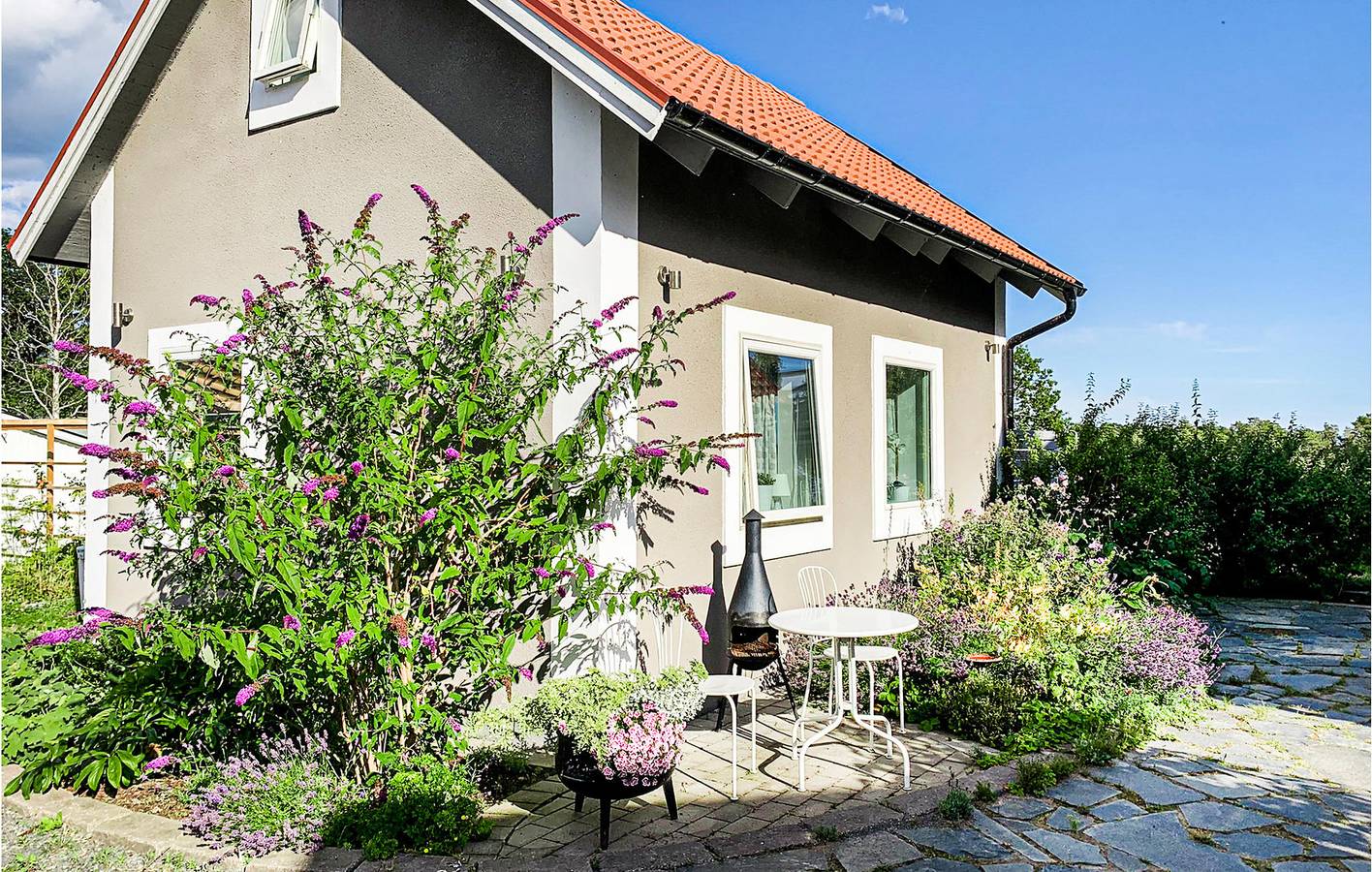 Hus för 6 Personer, med terass och trädgård