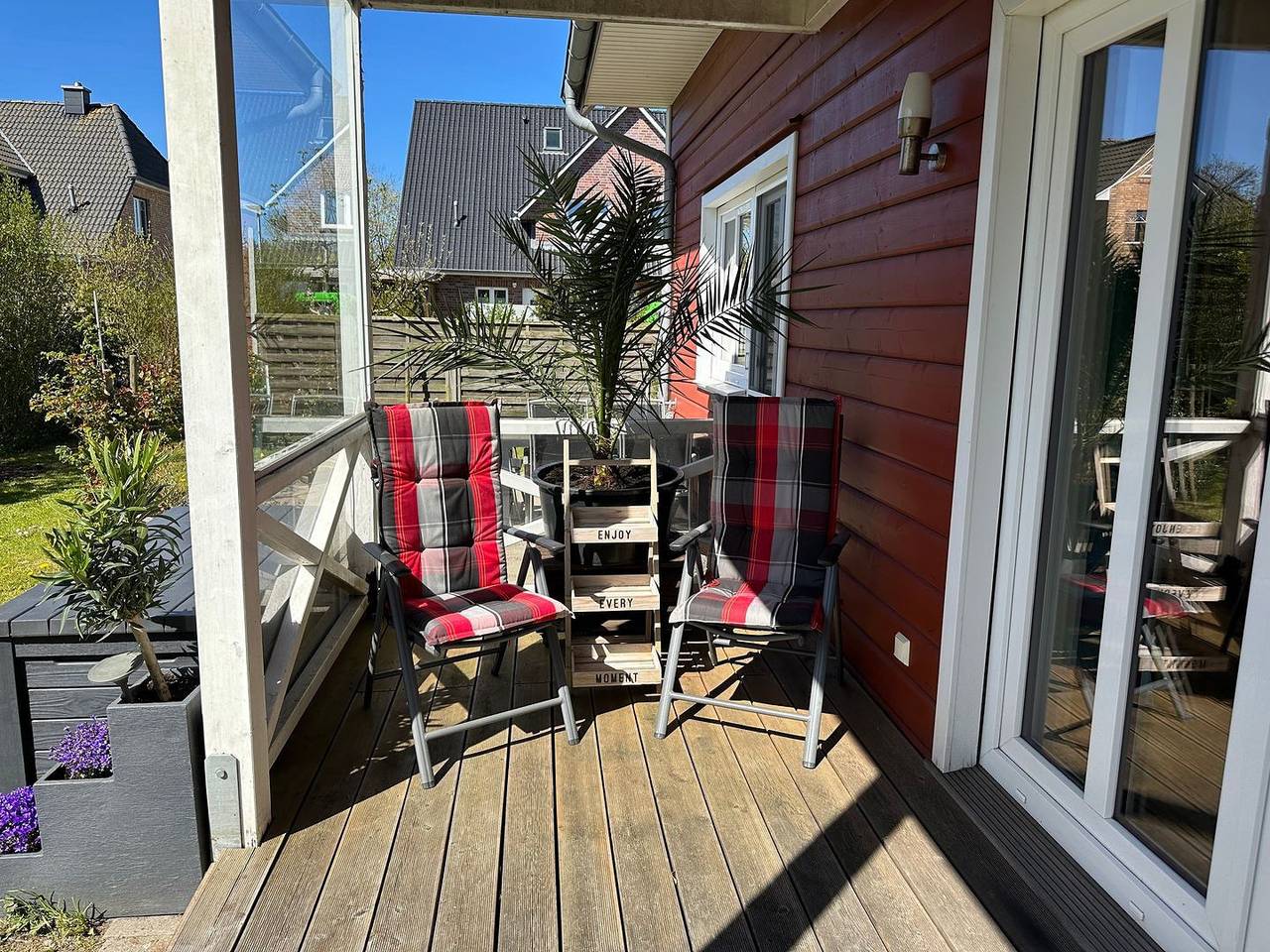 Ganze Wohnung, Ferienwohnung Leev man to in Sankt Peter-Ording mit Terrasse und Wlan in St. Peter-Ording, Eiderstedt
