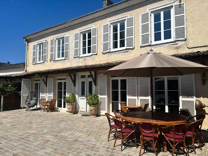 Cottage pour 12 personnes, avec jardin à Sept-Saulx