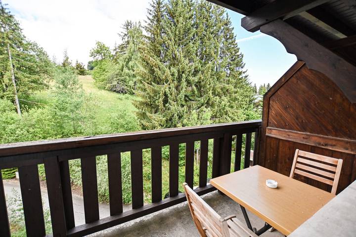 Holiday rental for 2 people, with balcony, child-friendly in Combloux