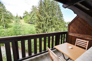 Gîte pour 2 personnes, avec balcon, adapté aux familles à Combloux