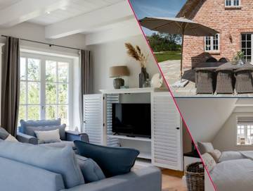 Ferienhaus für 4 Personen, mit Terrasse und Garten in Oldsum