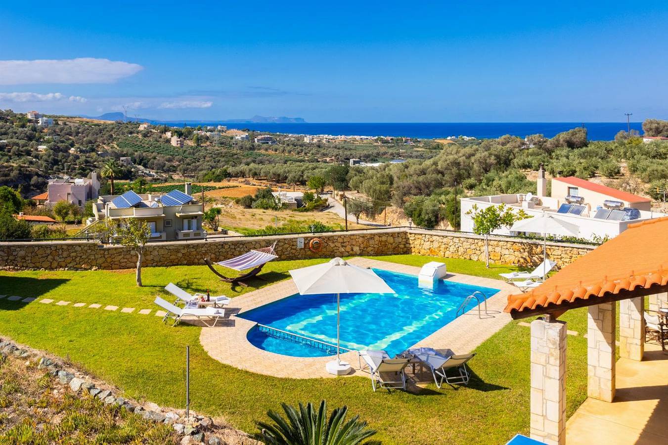 Villa für 7 Personen mit Terrasse in Rethymno und Umgebung