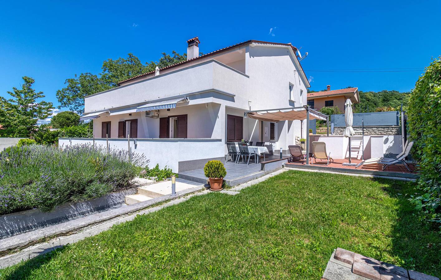 Maison de vacances pour 10 personnes avec terrasse in Labin City, Labin