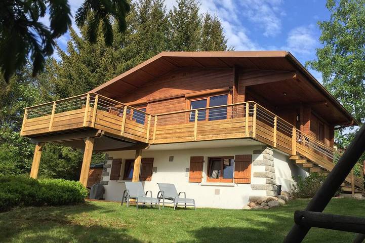 Chalet für 8 Personen, mit Garten und Terrasse sowie Sauna in Gérardmer