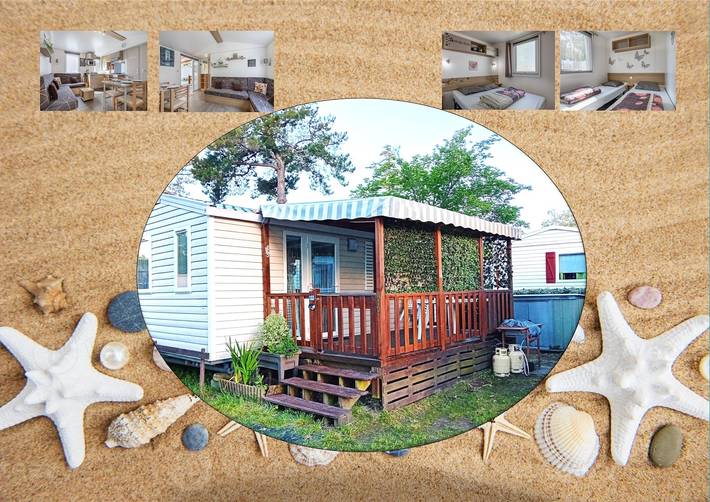 Camping pour 4 personnes, avec terrasse