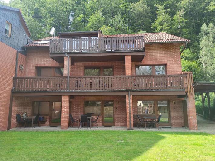 Ferienwohnung für 4 Personen, mit Terrasse in Herzberg am Harz