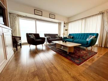 Gîte pour 5 personnes, avec balcon, adapté aux familles à Wenduine