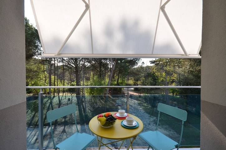 Ferienwohnung für 4 Personen, mit Garten und Ausblick in Lignano Pineta