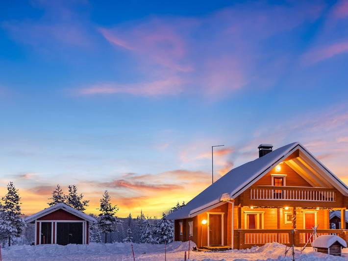 Villa kunteus in Lappland