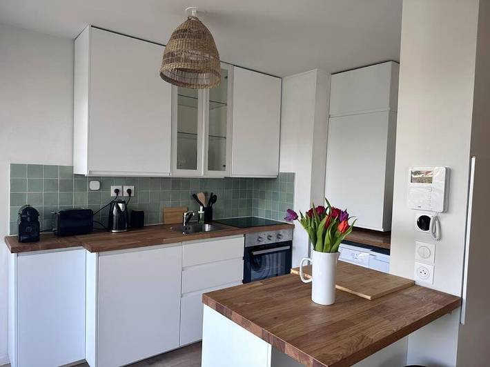 Gîte pour 4 personnes, avec balcon à Romainville - 2