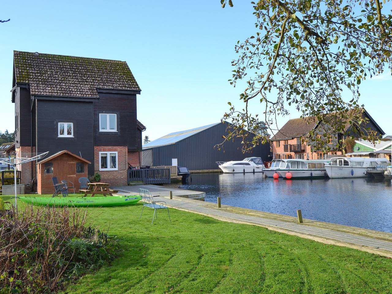 David's Island in Wroxham, The Broads
