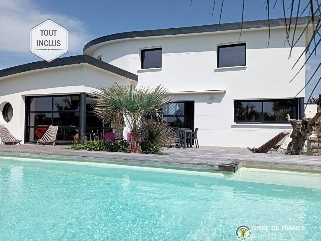 Gîte für 6 Personen mit Garten in Guissény, Brest und Umgebung