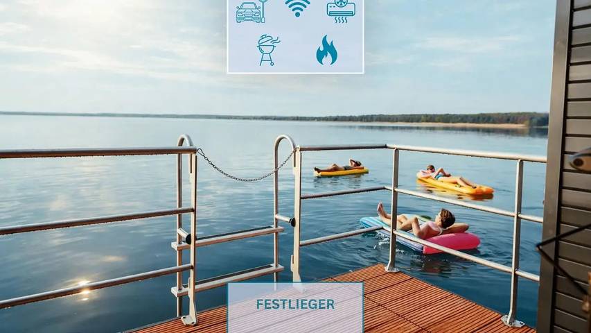 Ferienhaus für 4 Personen, mit Balkon in Vetschau