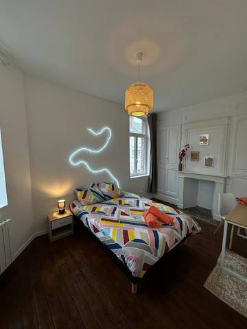 Chambre d’hôte pour 2 personnes, avec vue à Amiens